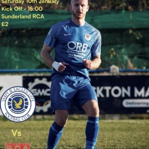 Y&E v Sunderland RCA Match Programme