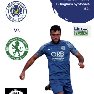 Y&E v Billingham Synthonia Match Programme
