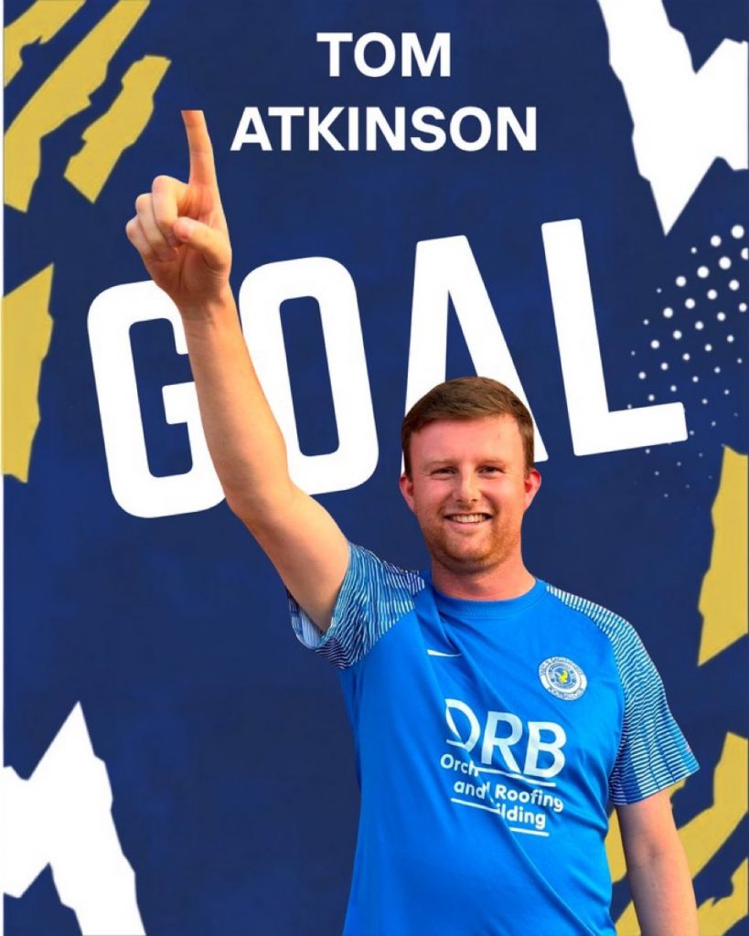 Tom Atkinson - kindly sponsored by Cutting Edge Grounds Maintenance and Lisa Kyle